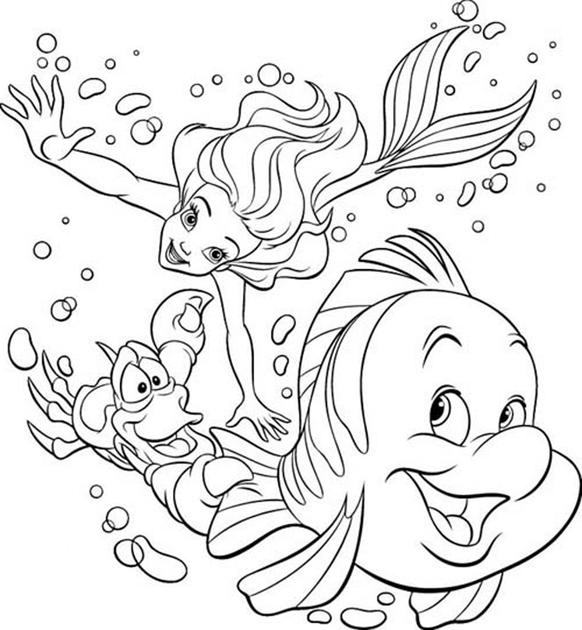 Disney Coloring Pages for Kids