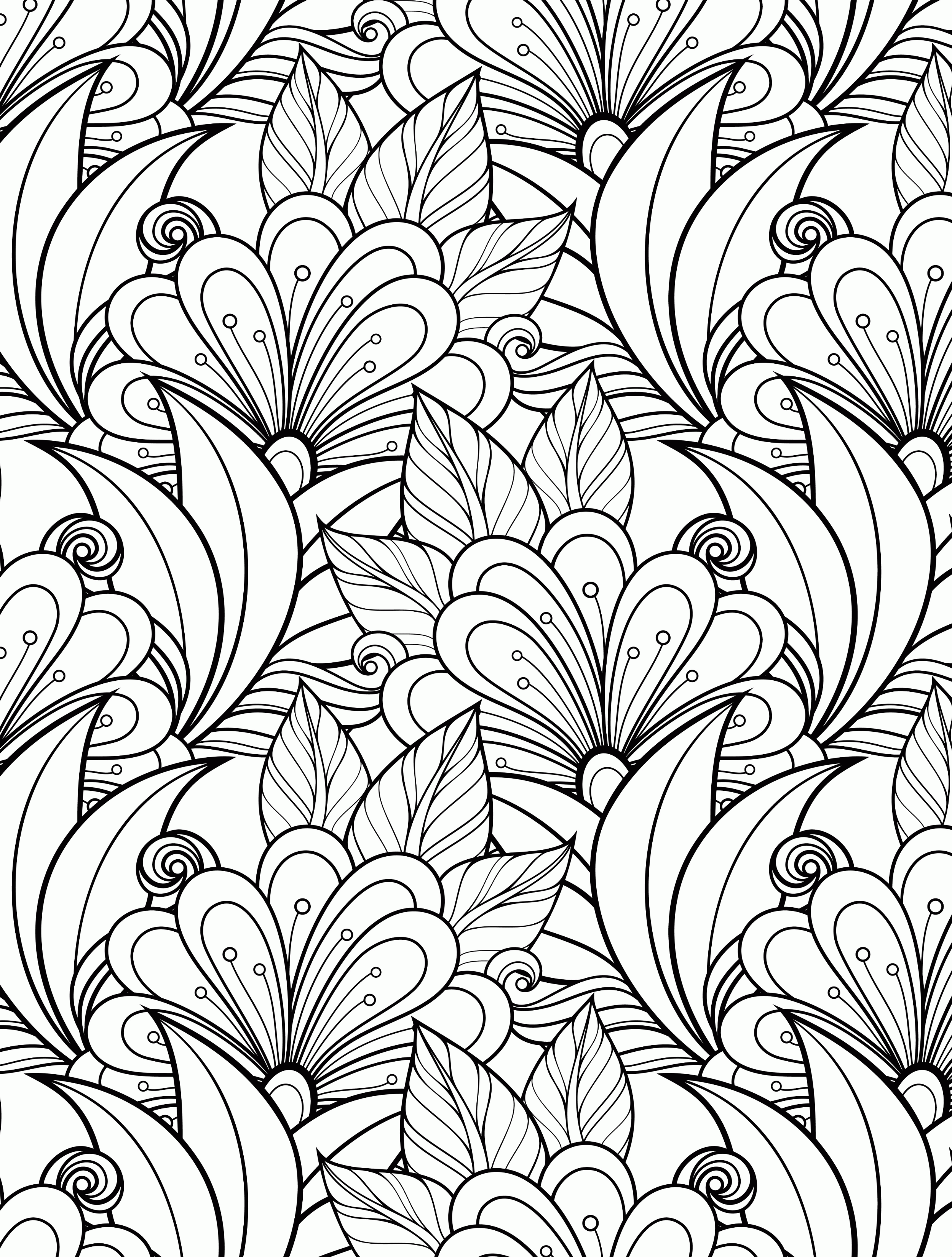 adult coloring pages free