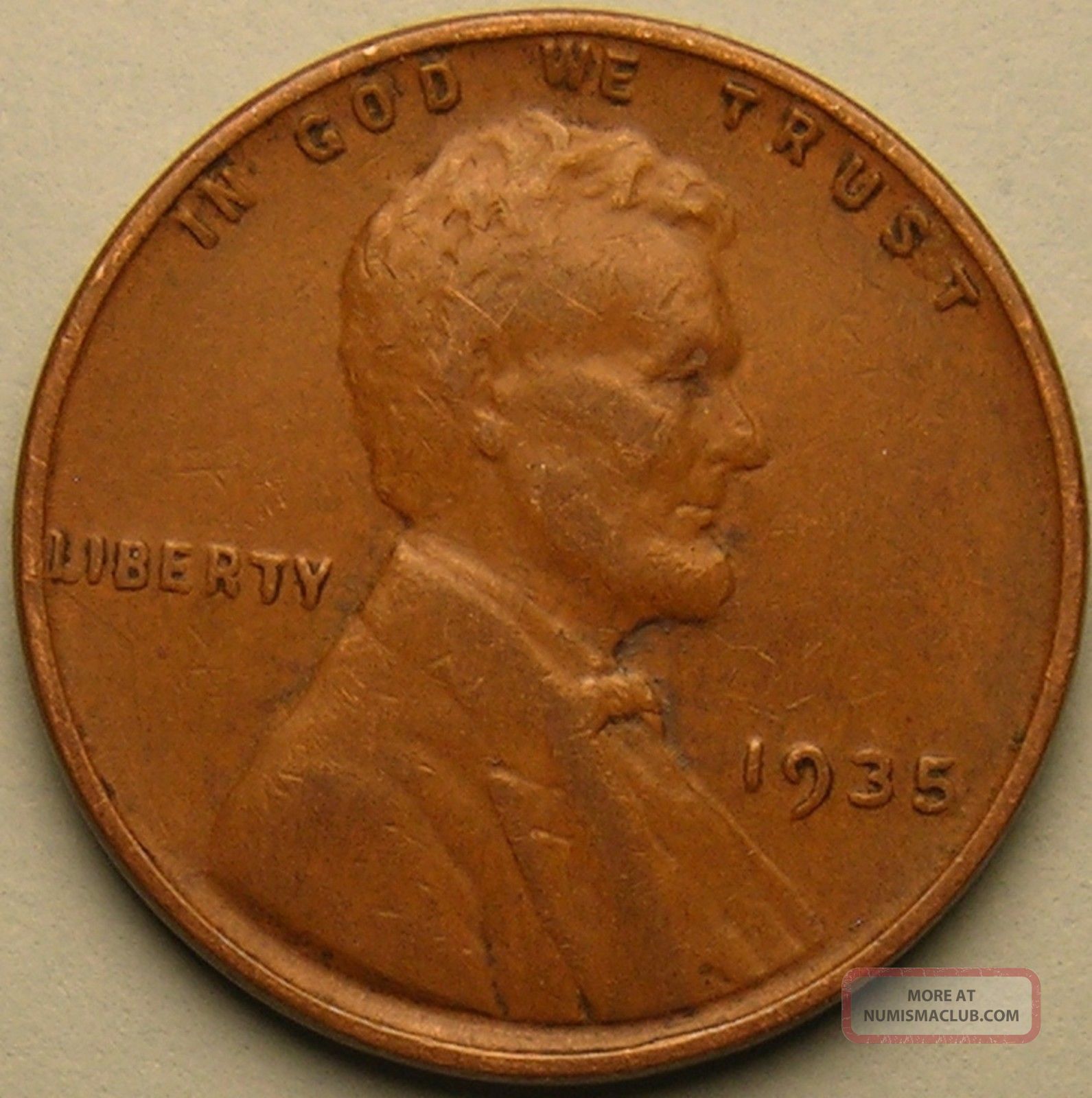 1935 penny error coins