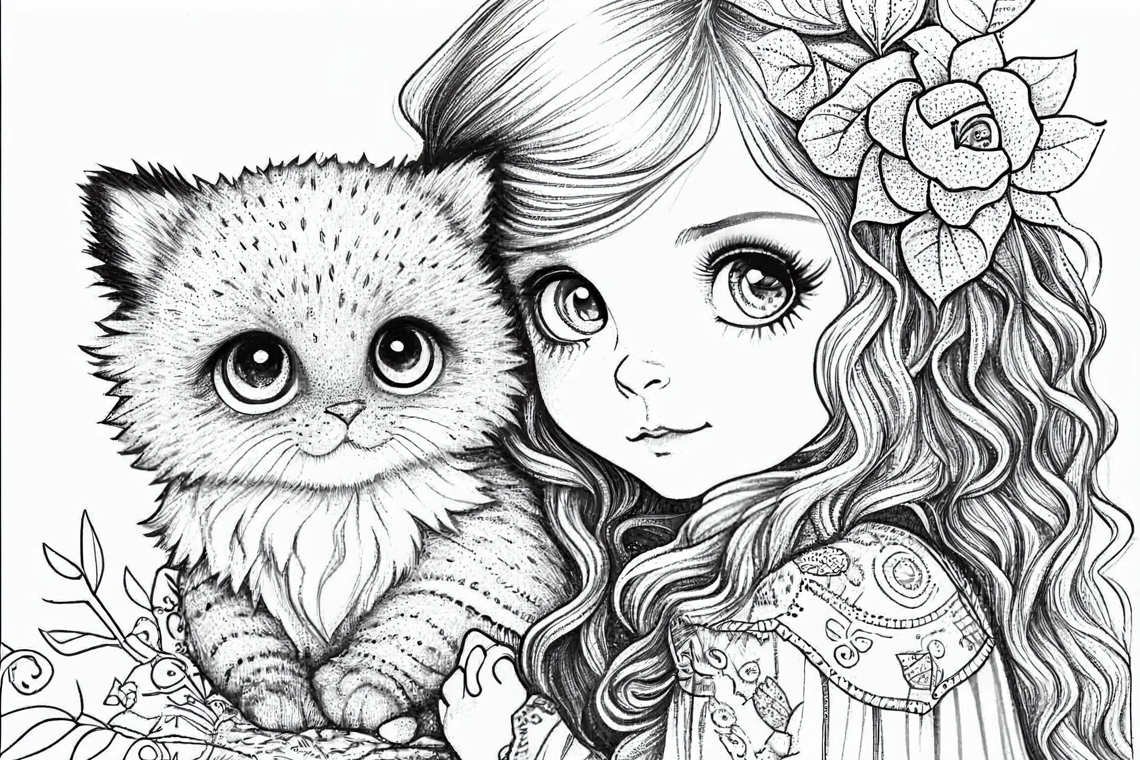 20 Cute Coloring Pages For Girls To Enjoy