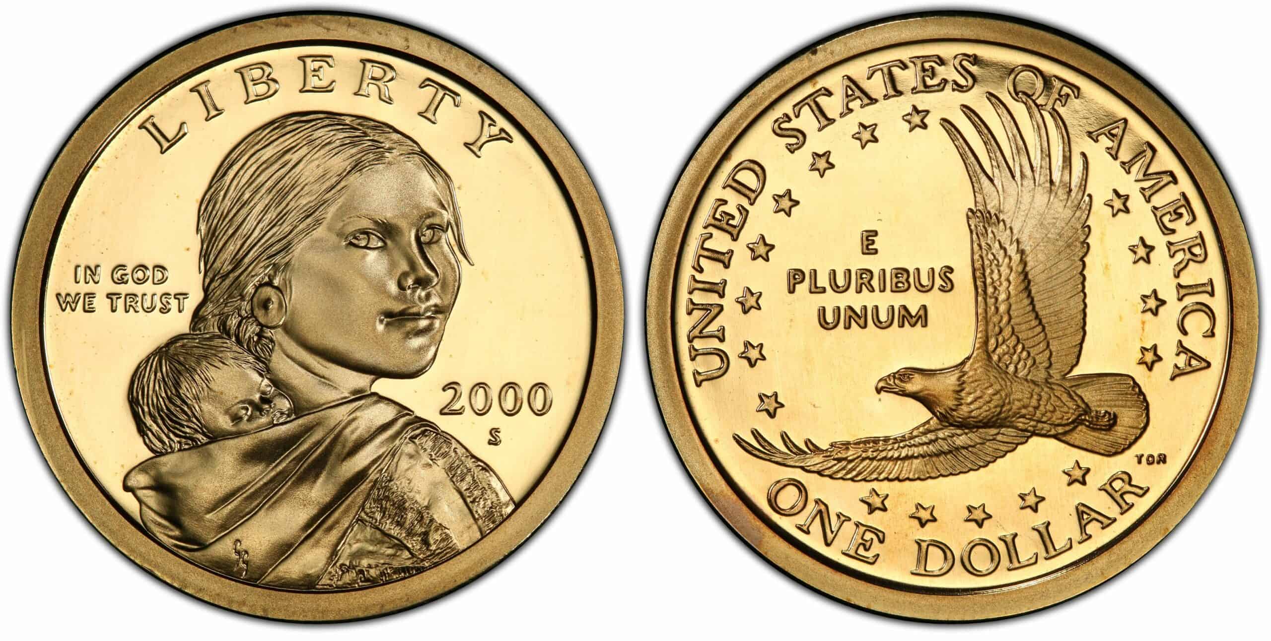 2000 Gold Dollar Coin Gallery