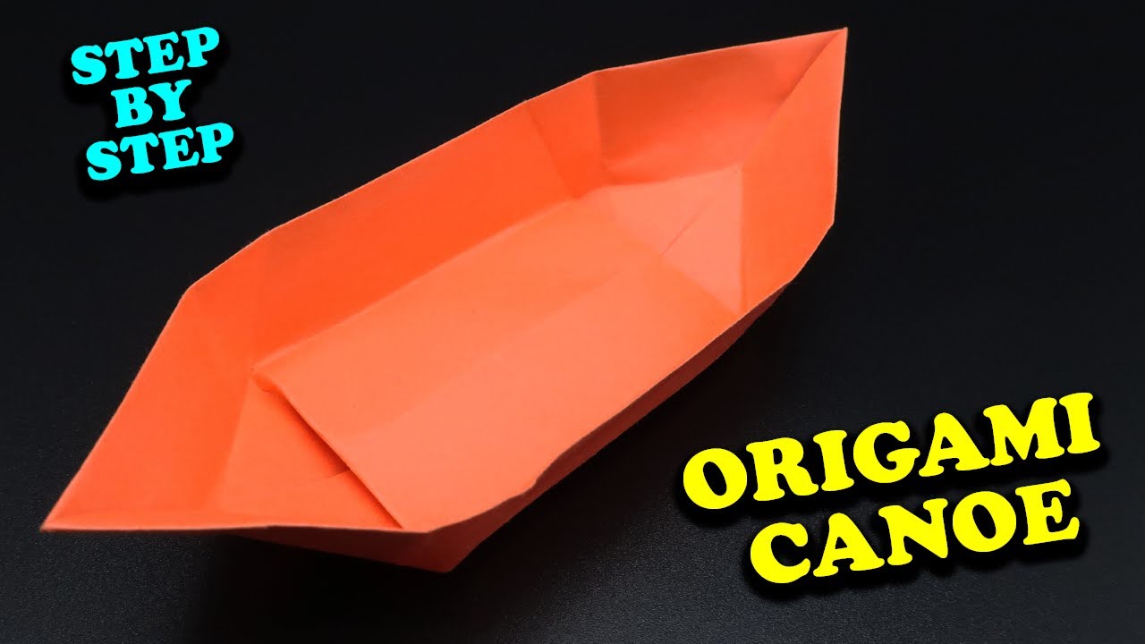 5 Easy Steps To Make A Paper Canoe For Kids