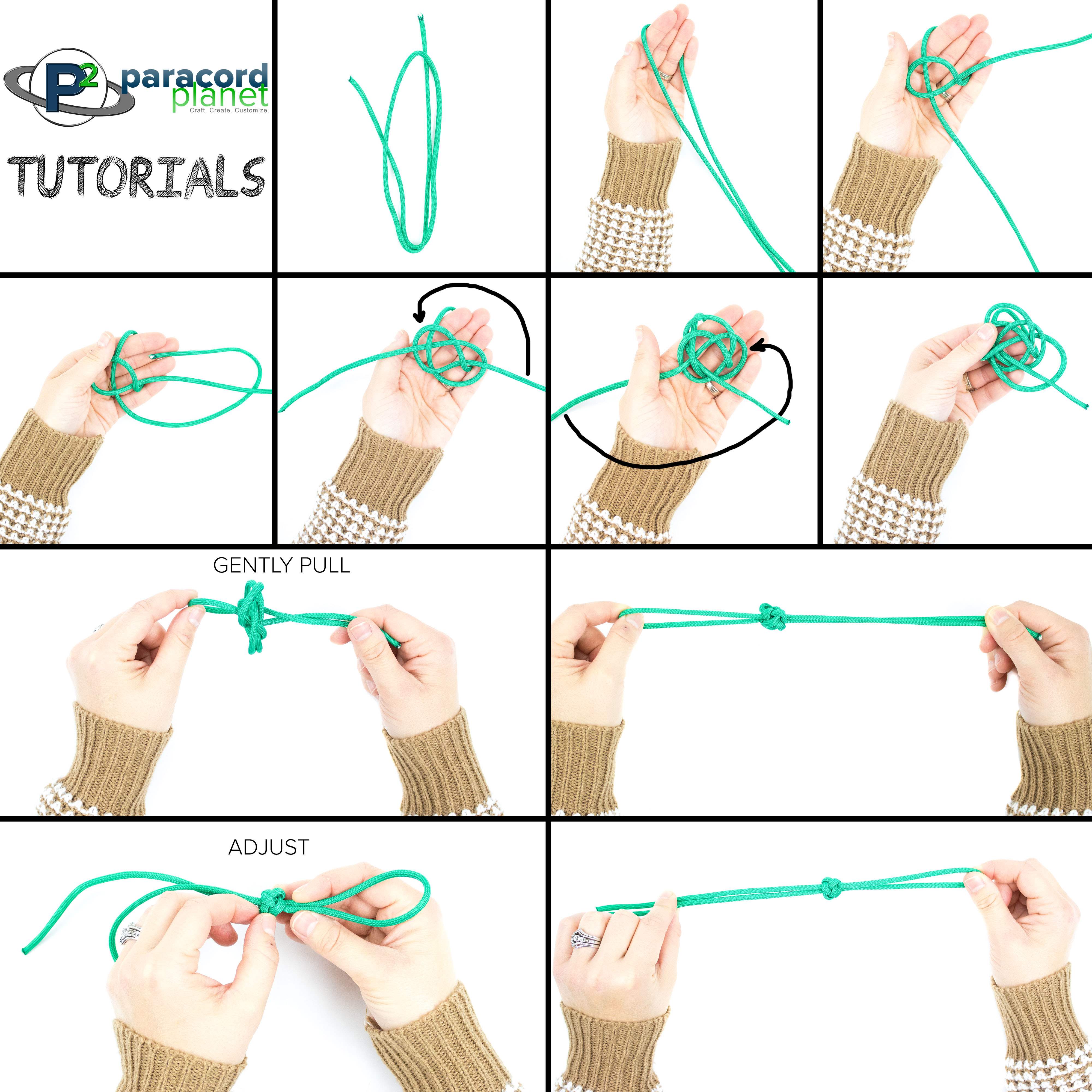 5 Easy Steps To Tie A Diamond Knot