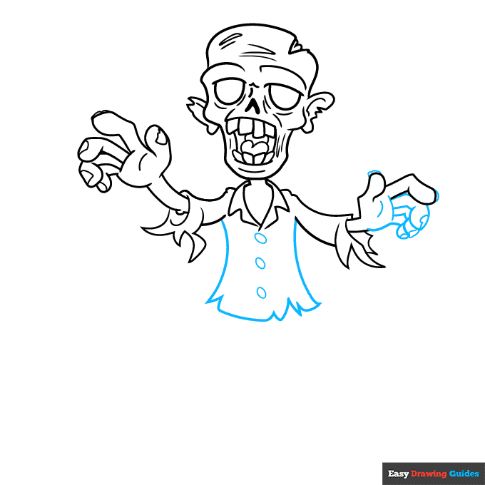 5 Ways To Draw A Cartoon Zombie Teacher