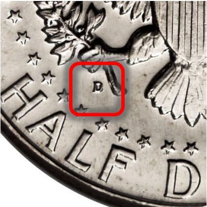 5 Ways To Find Mint Mark On Kennedy Half Dollar