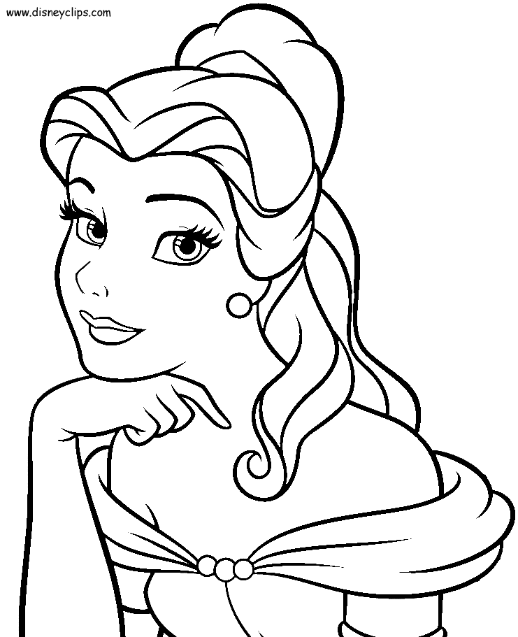 Disney coloring pages for preschoolers