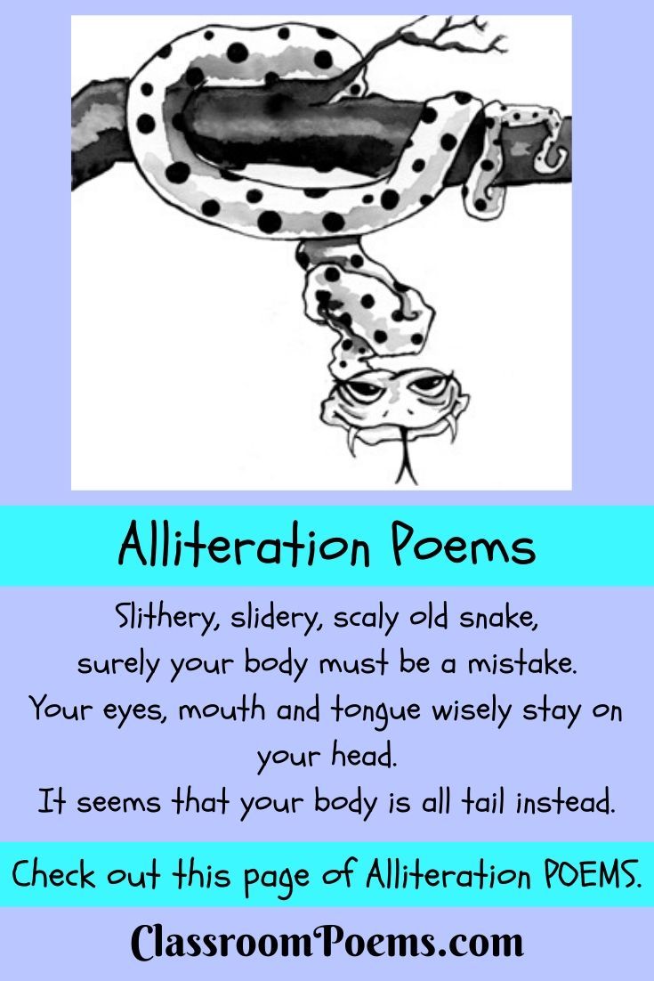 Alliteration Examples Poetry