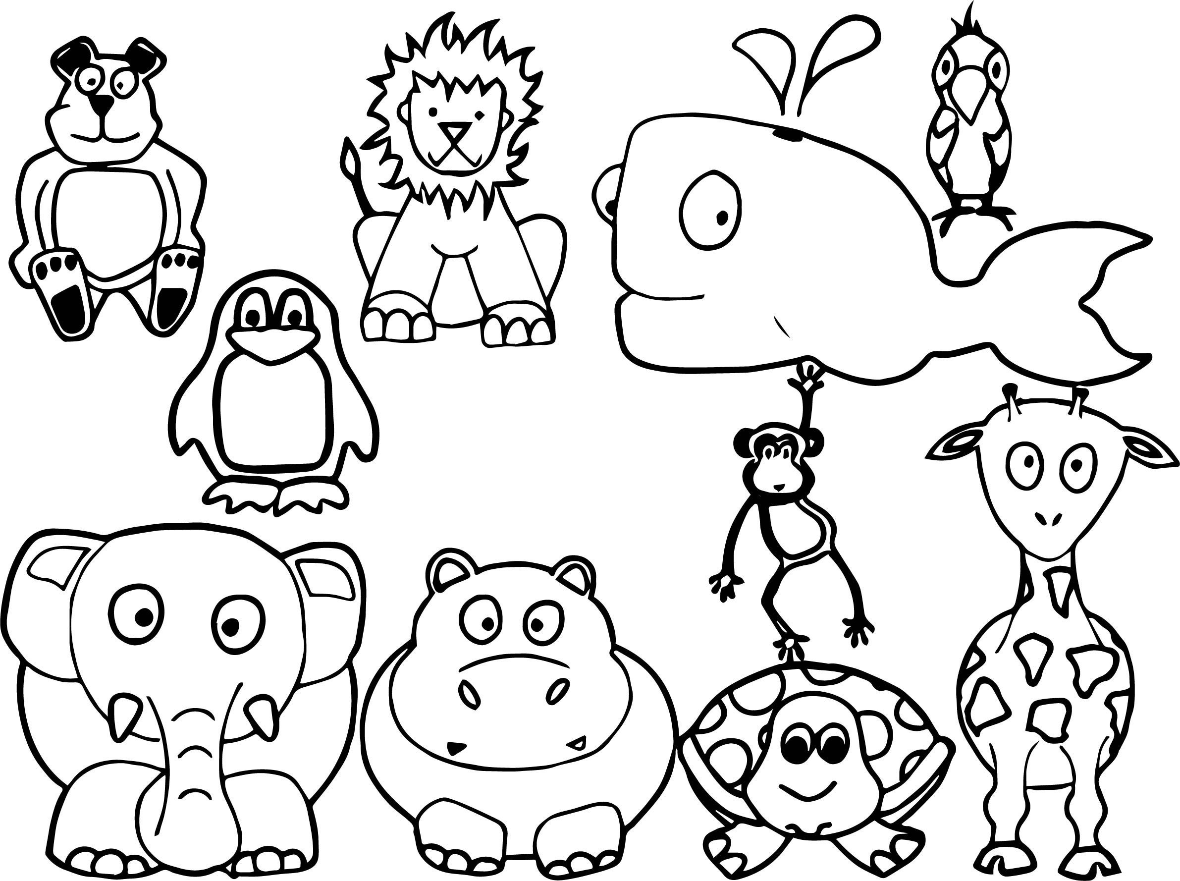 Animal Coloring Pages