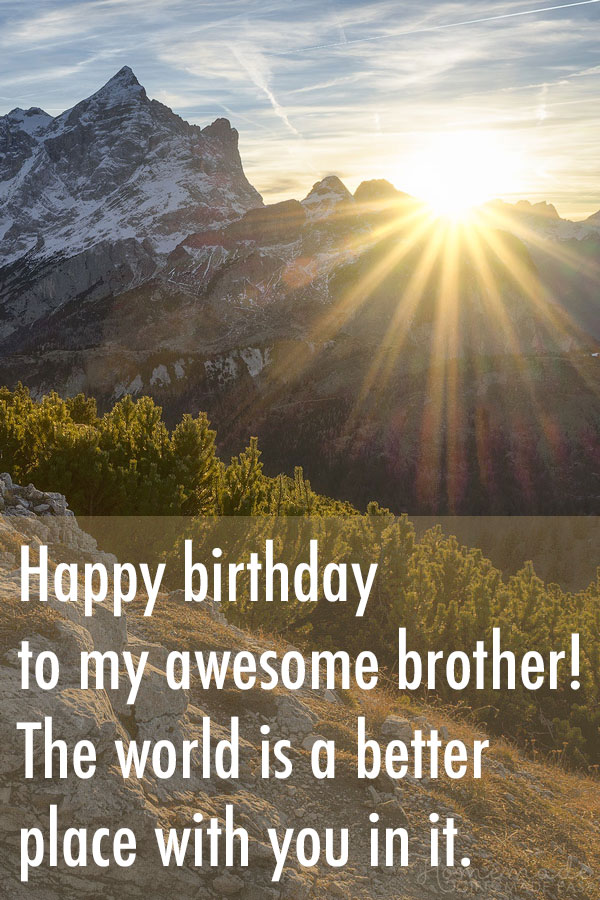 brother birthday wishes