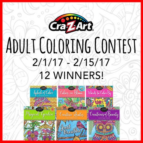 Coloring Contest for Adults by ArtSnacks