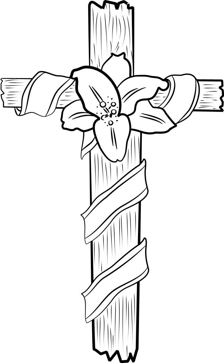 Inspirational Cross Designs Coloring Pages