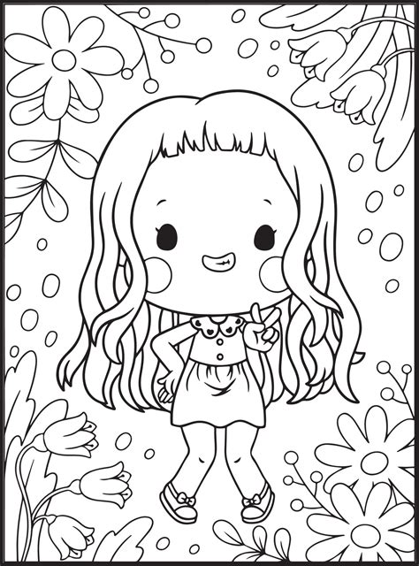 cute coloring pages for girls