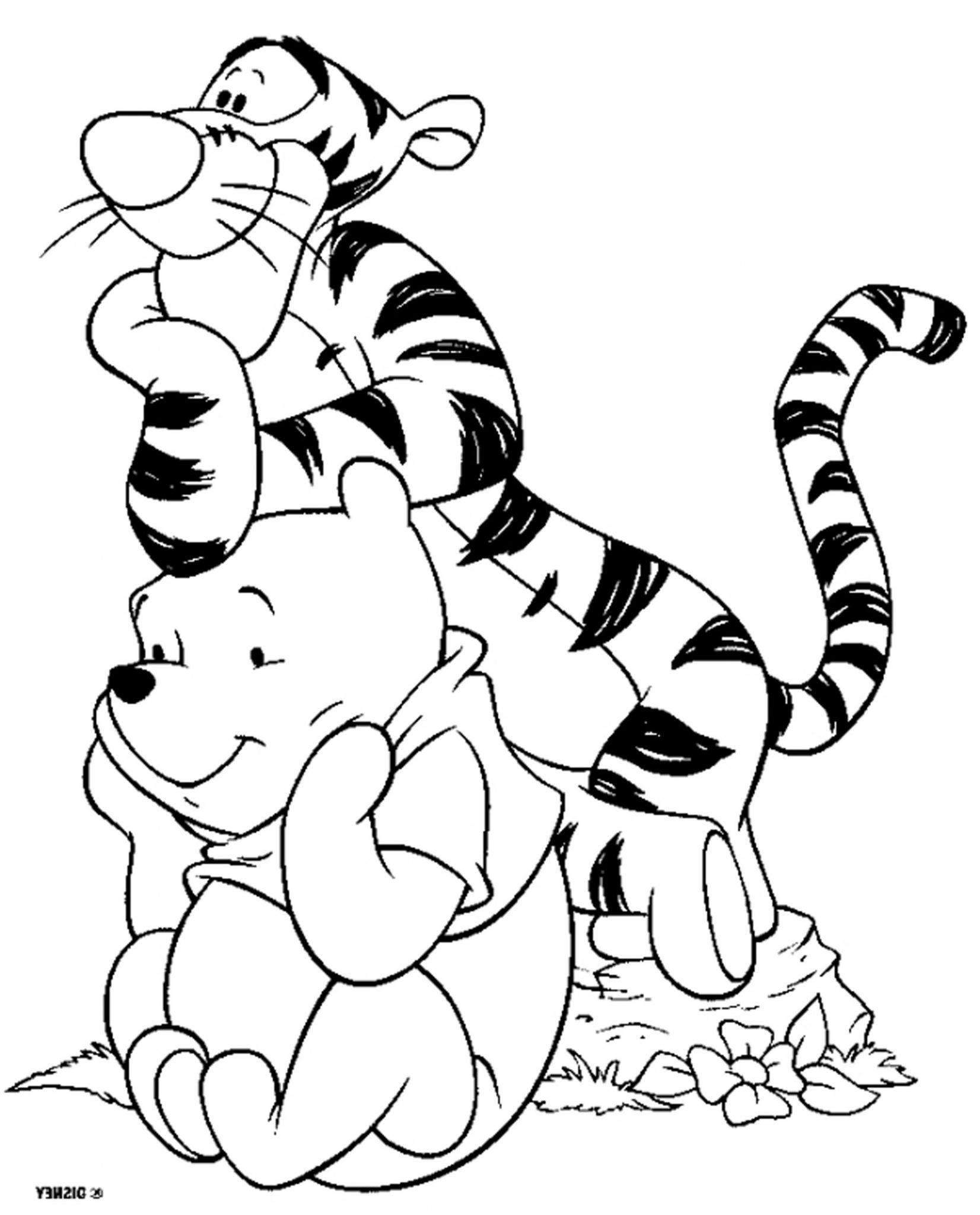 Disney coloring pages for kids