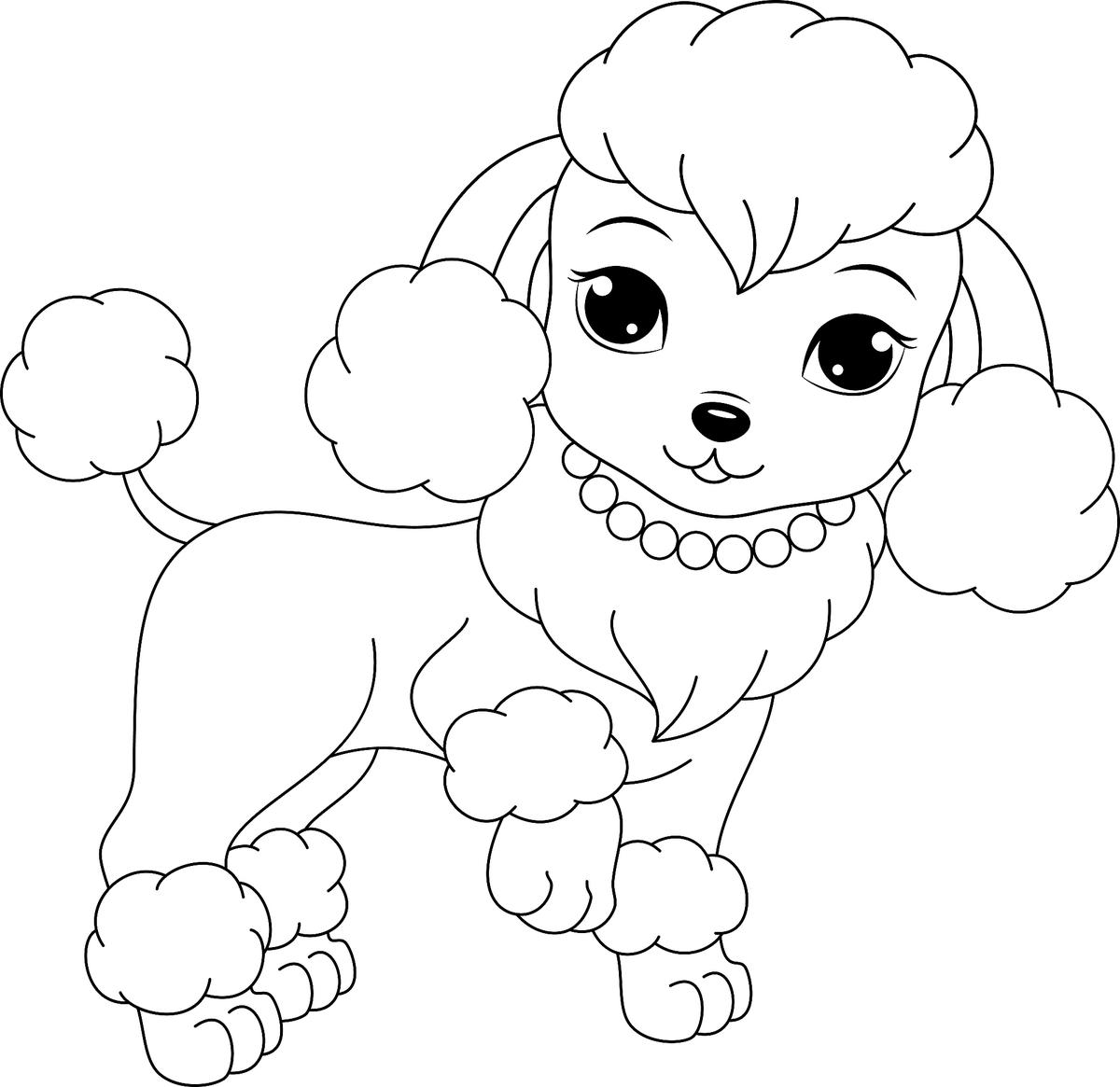 dog coloring pages