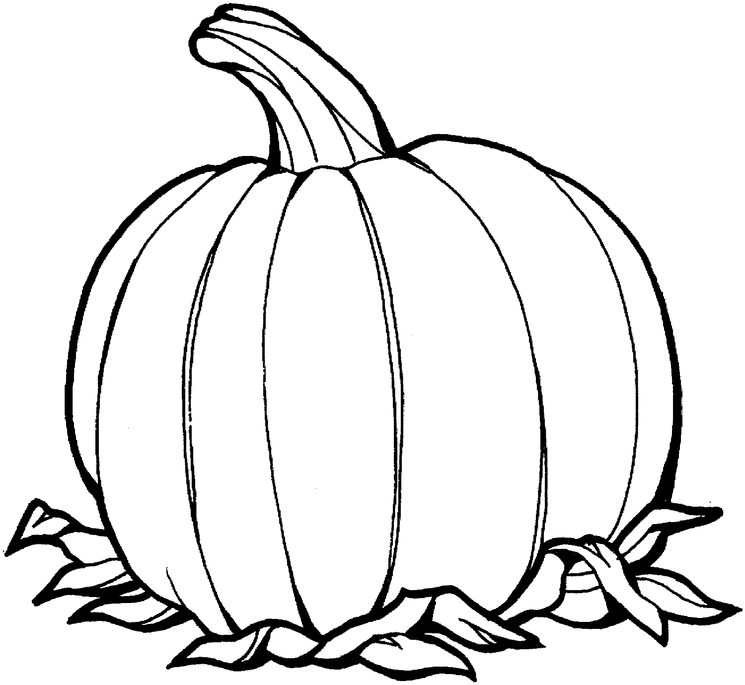 Free Printable Pumpkin Pictures To Color For Kids