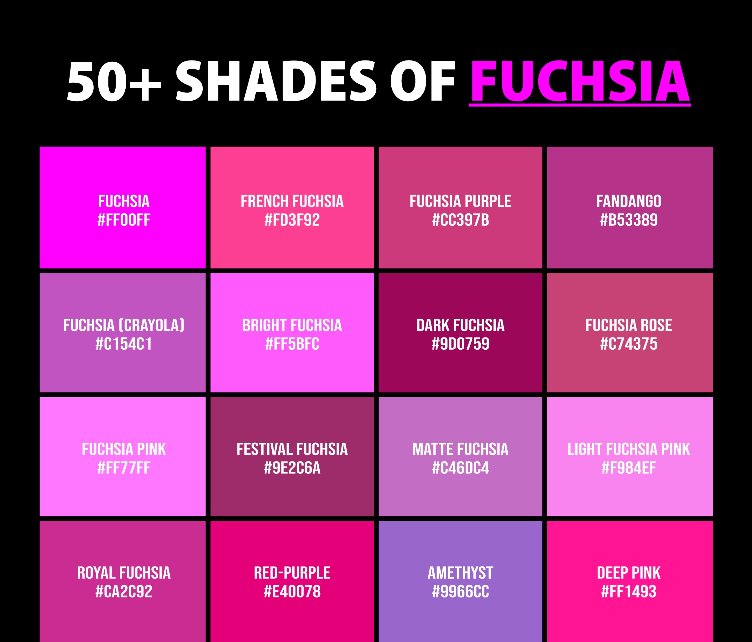 Fuchsia Frenzy Color