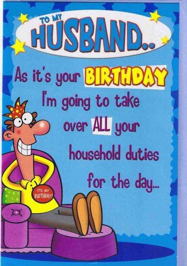 Funny Happy Birthday Pictures for Husband