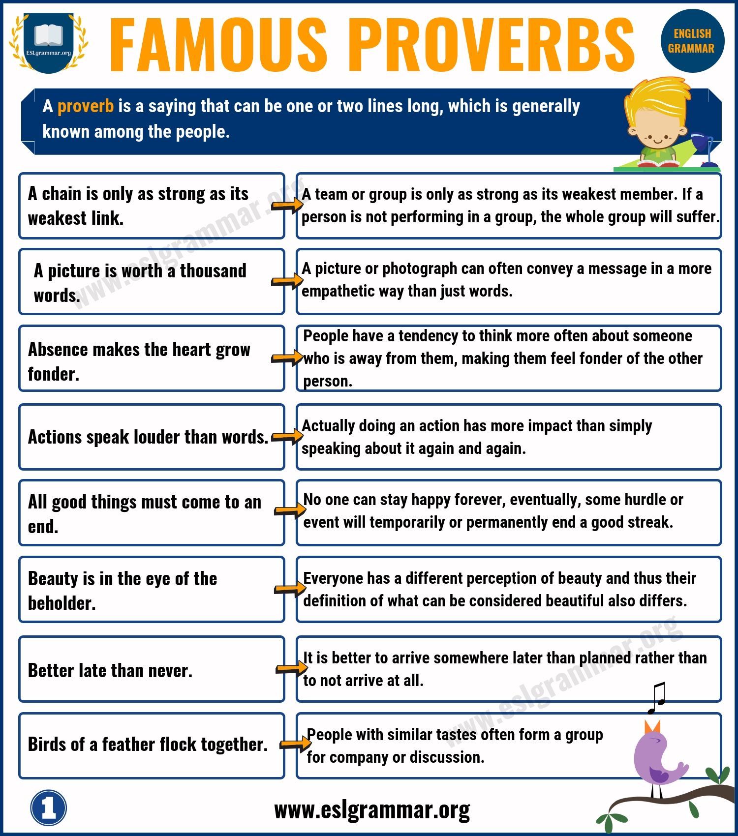 Idioms and Proverbs