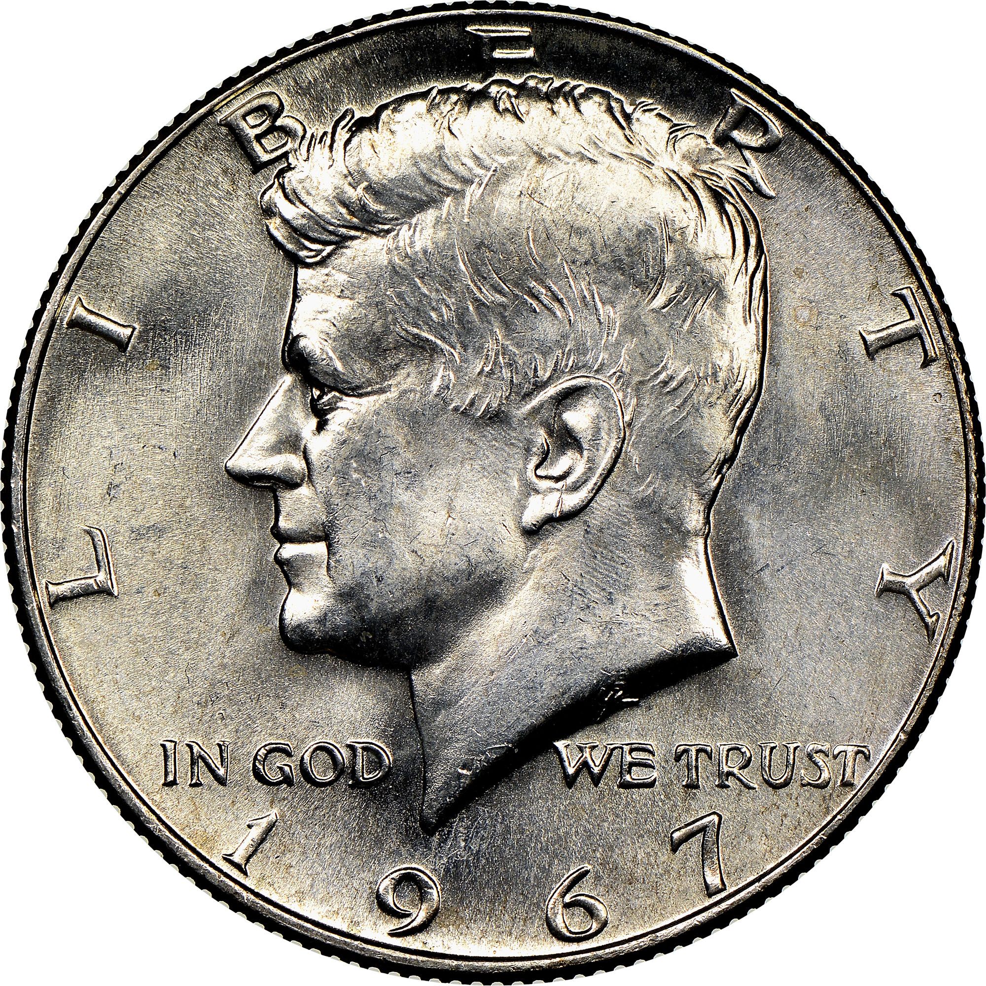 Kennedy Half Dollar Edge