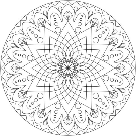 Mandala Coloring Pages