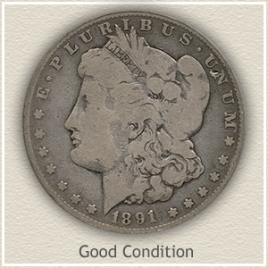 Morgan Silver Dollar 1891 Value Guide