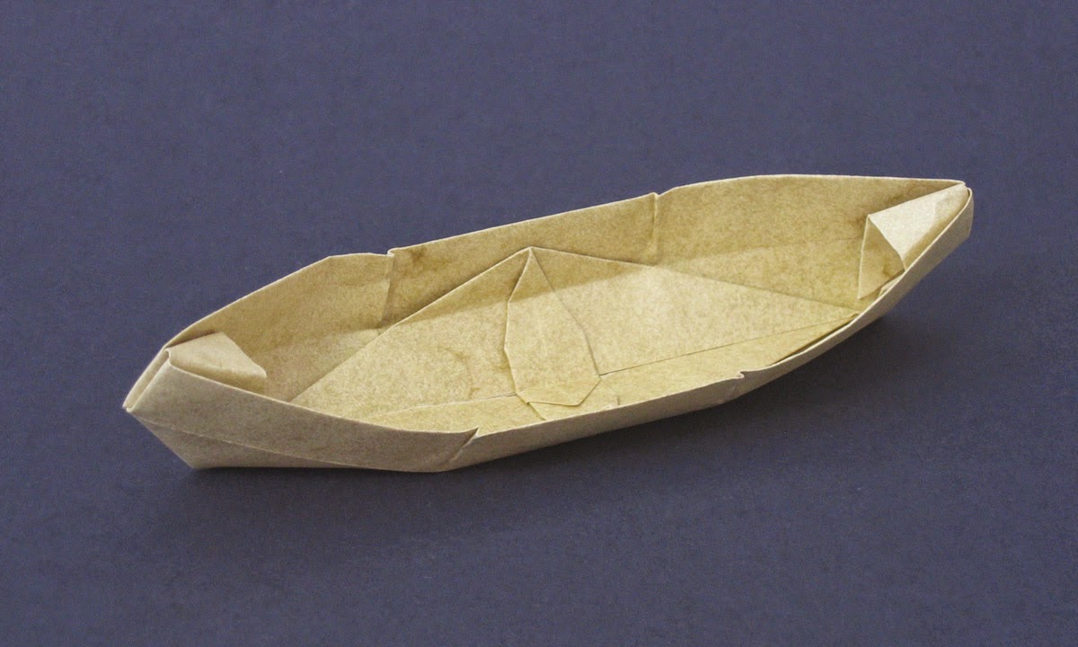 Paper Canoe Crafts for Kids