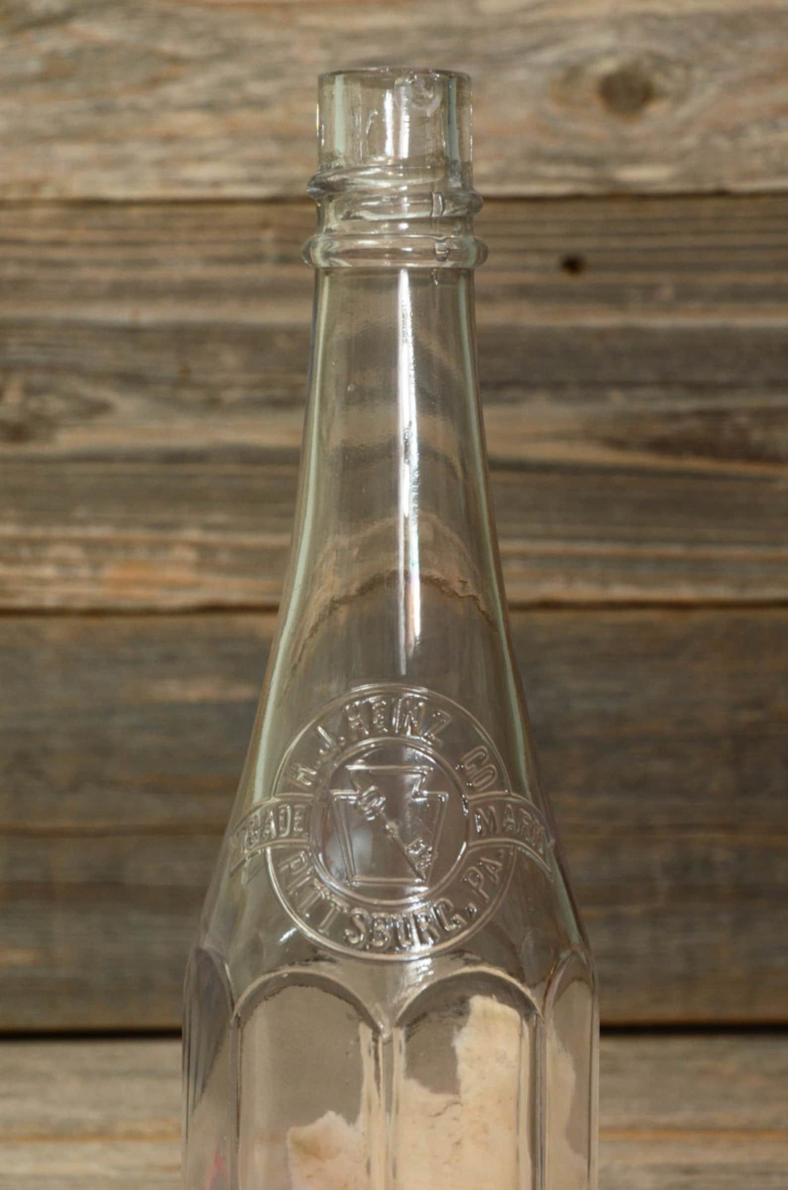 Patent dates on glass bottles