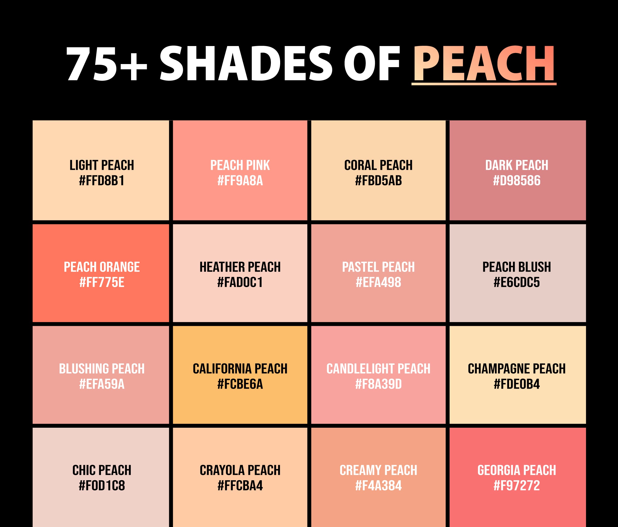 Peach Color