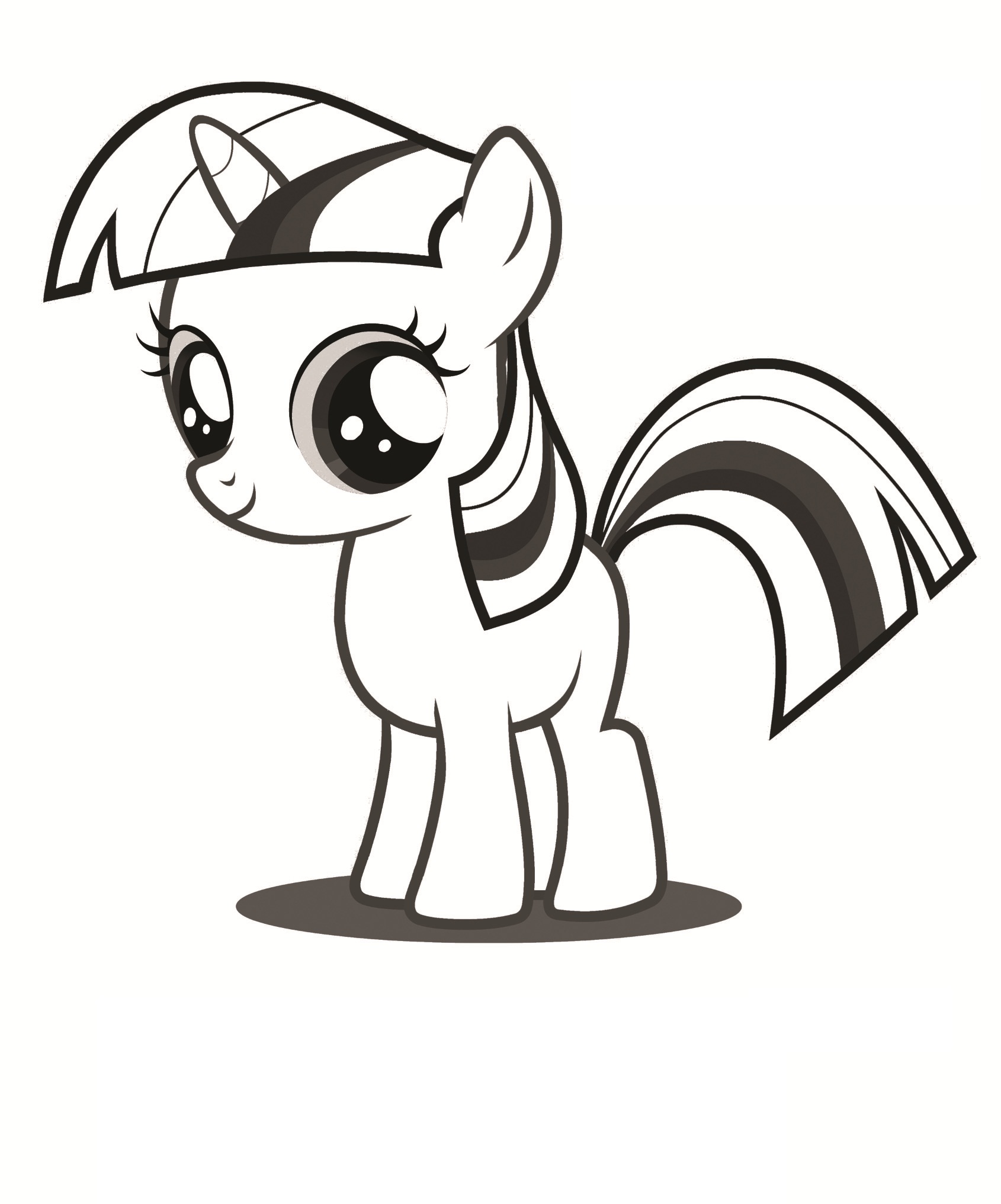 pony coloring pages