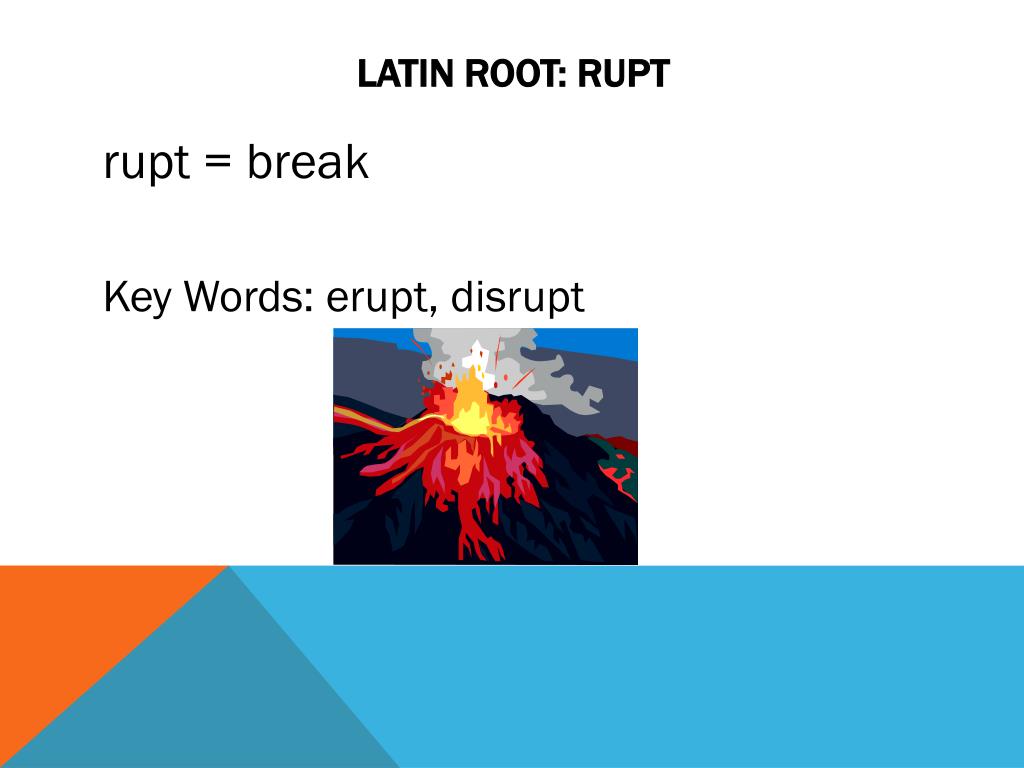 Root Rupt Meaning And Origin Explained