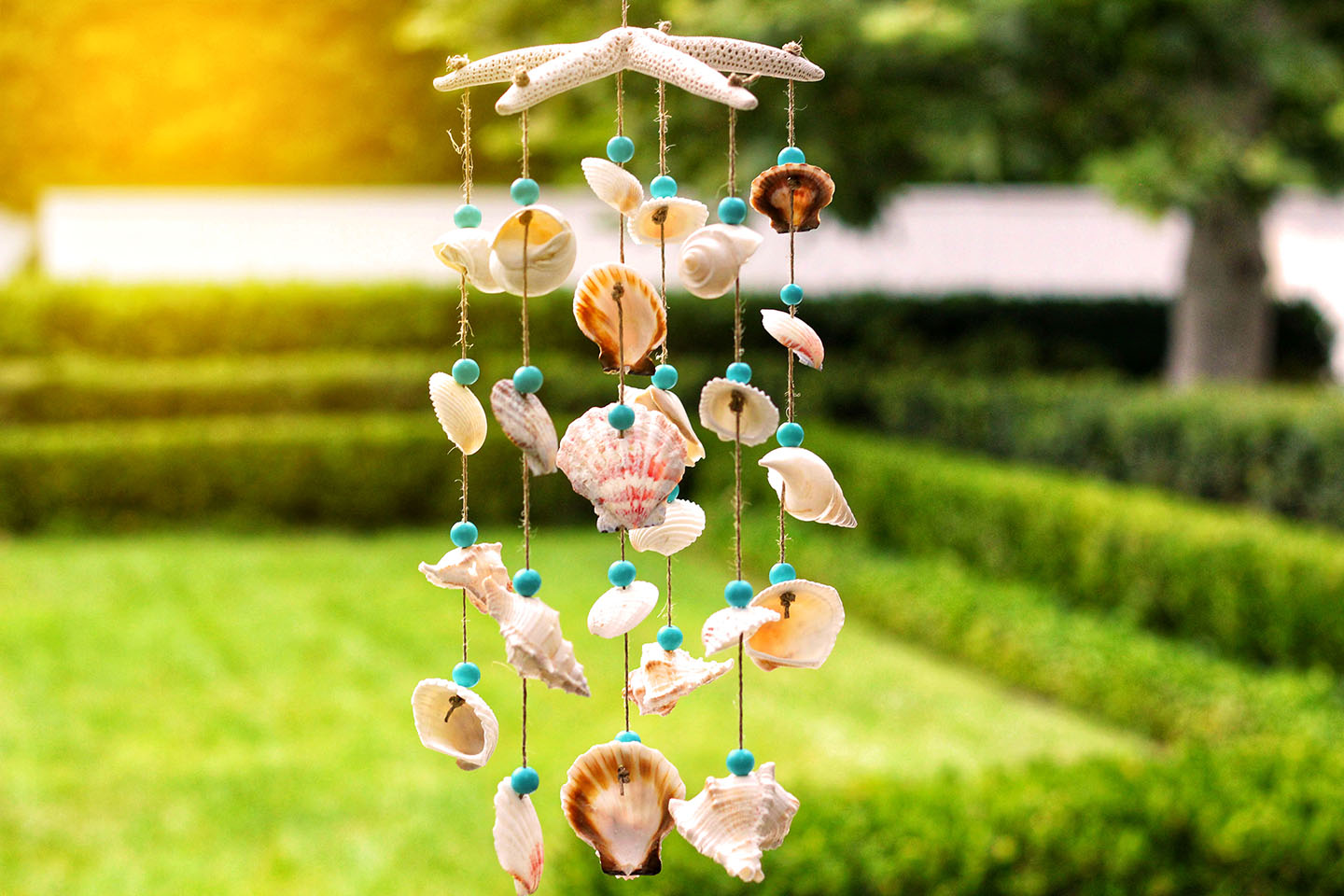 Seashell Wind Chime Assembly