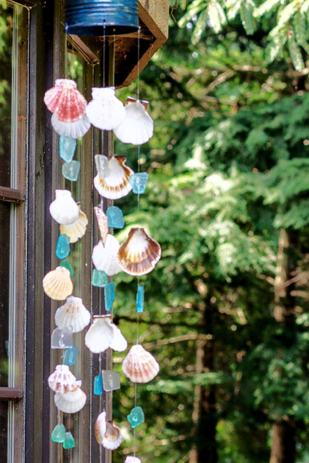 Seashell Wind Chime Materials