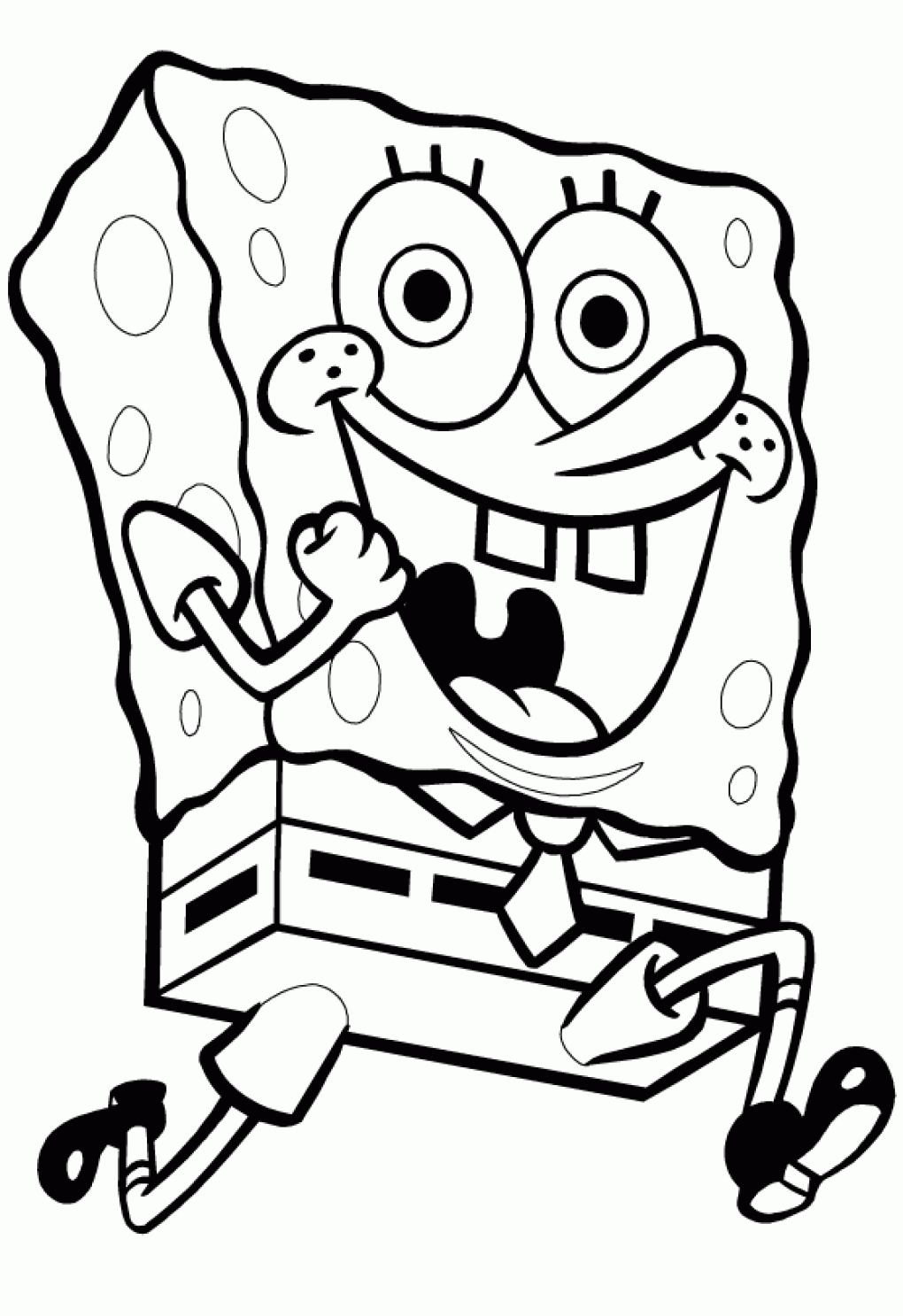 SpongeBob coloring pages