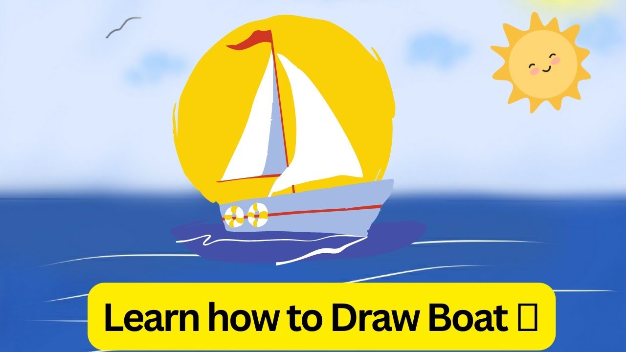 Boat Drawing Inspiration