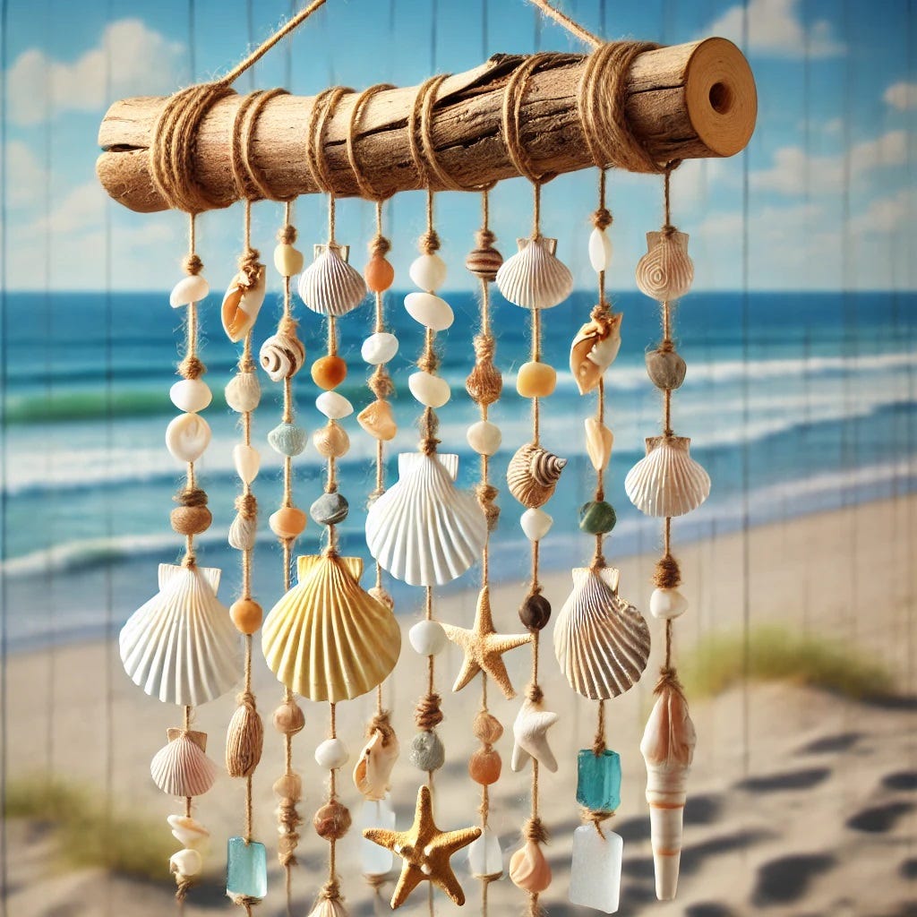 Seashell Wind Chime Ideas