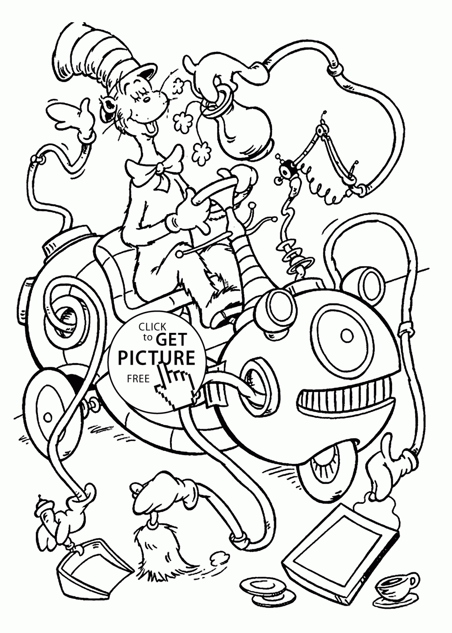 Dr. Seuss Coloring Pages