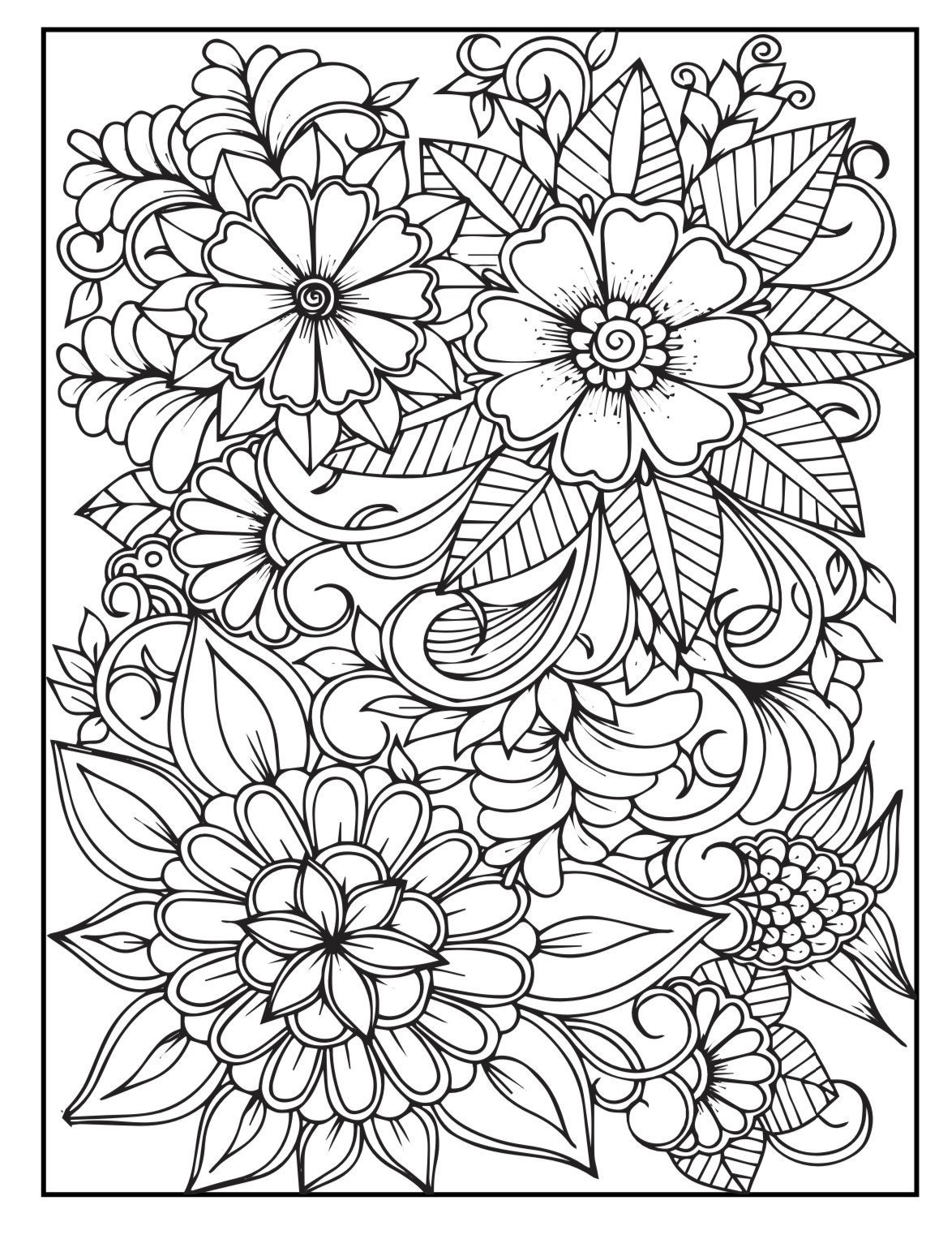 coloring pages for adults